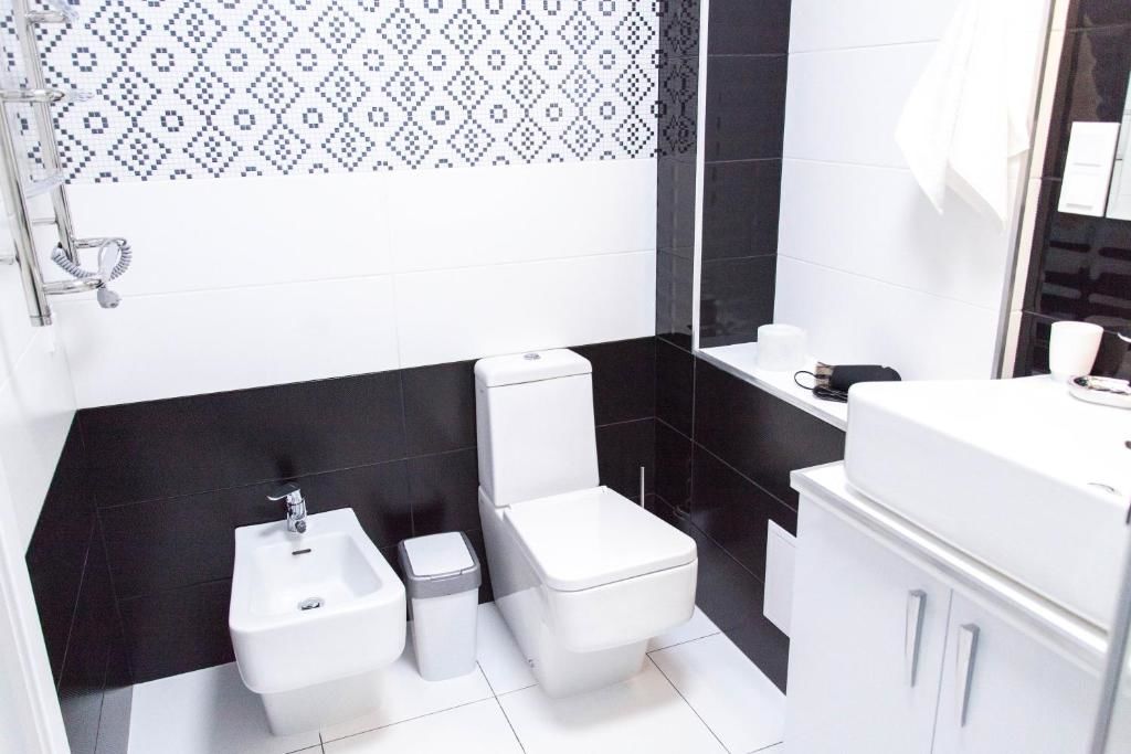 Апартаменты The best apartment in Kiev Black & White Киев-68