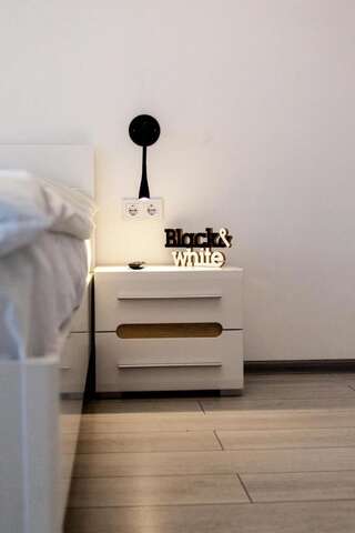 Апартаменты The best apartment in Kiev Black & White Киев Улучшенные апартаменты-34