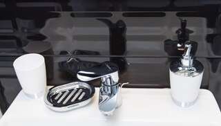 Апартаменты The best apartment in Kiev Black & White Киев Улучшенные апартаменты-50