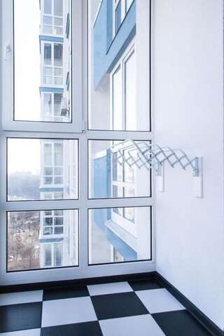 Апартаменты The best apartment in Kiev Black & White Киев Улучшенные апартаменты-51