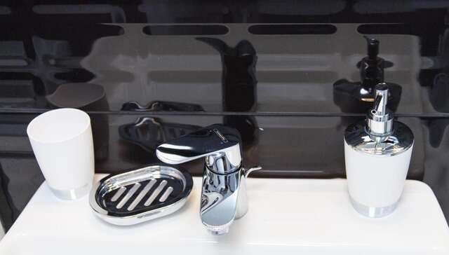 Апартаменты The best apartment in Kiev Black & White Киев-28