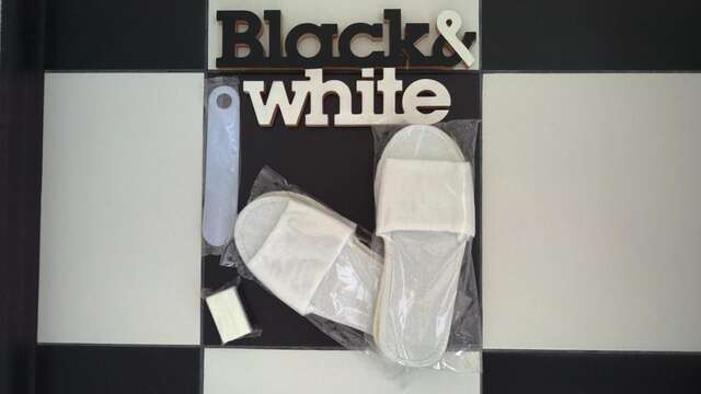 Апартаменты The best apartment in Kiev Black & White Киев-47