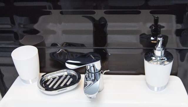 Апартаменты The best apartment in Kiev Black & White Киев-52