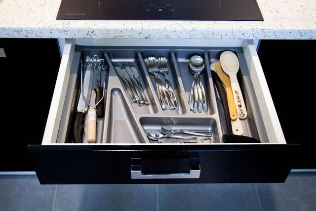 Апартаменты The best apartment in Kiev Black & White Киев-65