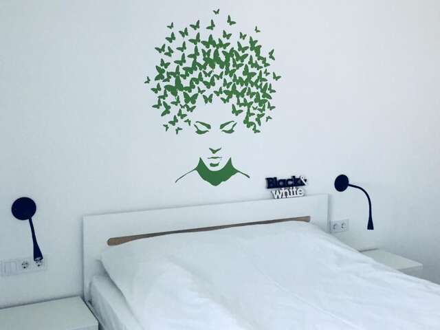 Апартаменты The best apartment in Kiev Black & White Киев-85